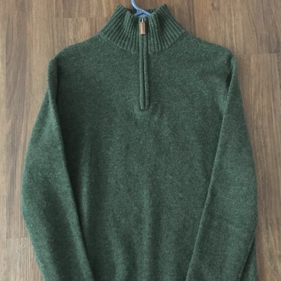 J.Crew/ Size S/ Lambswool/ Quarter Zip - Picture 2 of 6